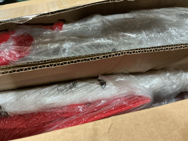 Condition photo showing As Is for Lighted Birch Tree Set 4ft, 6ft and 8ft with 96/160/256 Warm White LED Lights for Holiday Decor - Realistic Design, UL Certified, Dimmable, Waterproof - Ideal for Indoor and Outdoor Decoration 4ft&6ft&8ft