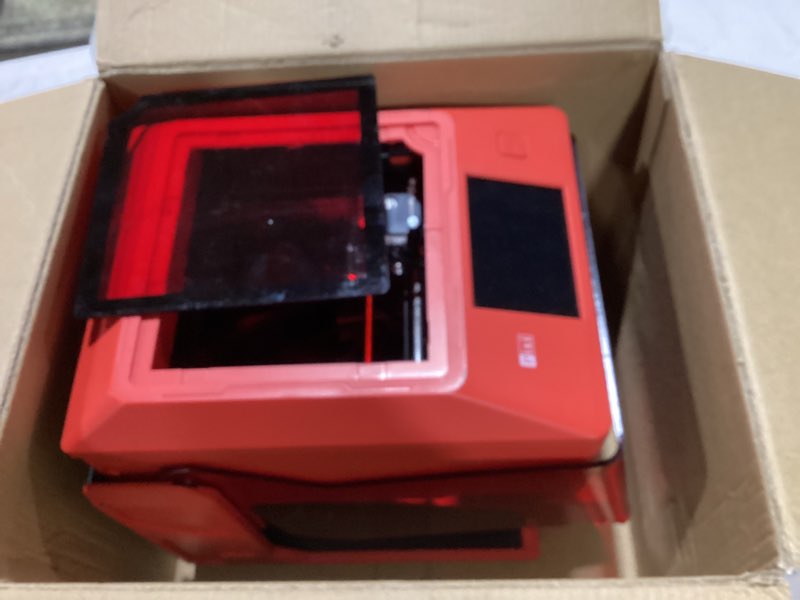 Condition photo showing New/Like New for AlgoLaser 3W Smart Laser Engraver Machine, Class 1 Portable Laser Cutter with Built-in 2.0 AlgoOS System, No PC Needed, Laser Engraving for Wood, Acrylic, Leather. Red-3W