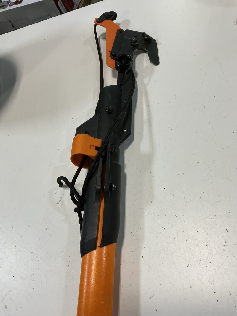 Condition photo showing As Is for Fiskars Power-Lever 14-ft Fiberglass Pole Pruner