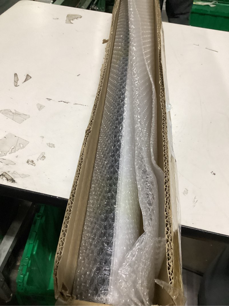 Condition photo showing New/Like New for JARBIH 5PACK Led Aluminum Profile for Ceiling Wall Decoration, 1M/3.3ft 6cmx6cm Top Corner Strip Line Luminous Ceiling Free Lamp Internal Channel Linear for Living Room Home(Black) 5 PACK Black