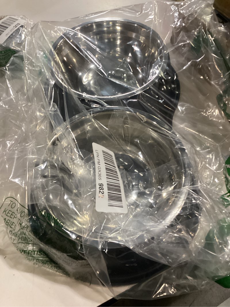 Condition photo showing Good Condition for epetslove dog bowls large stainless steel dog water and food bowls set with no-slip base, pet feeder bowls raised edges for no spill, dog cat dish for small, medium, and large pets