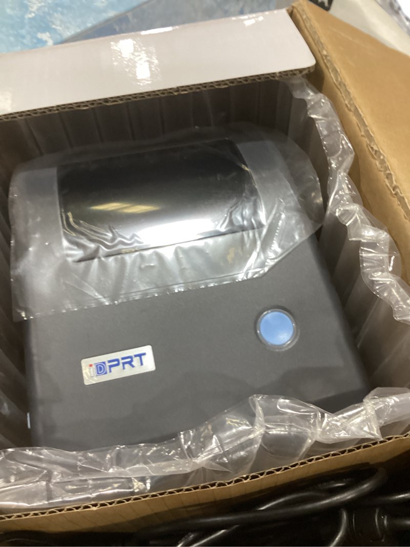 Condition photo showing Good Condition for idprt industrial high-speed thermal printer - 6ips, 203 dpi, for large warehouses & logistics, usb/ethernet, supports 4.25" wide labels, perfect for barcode shipping & receipts