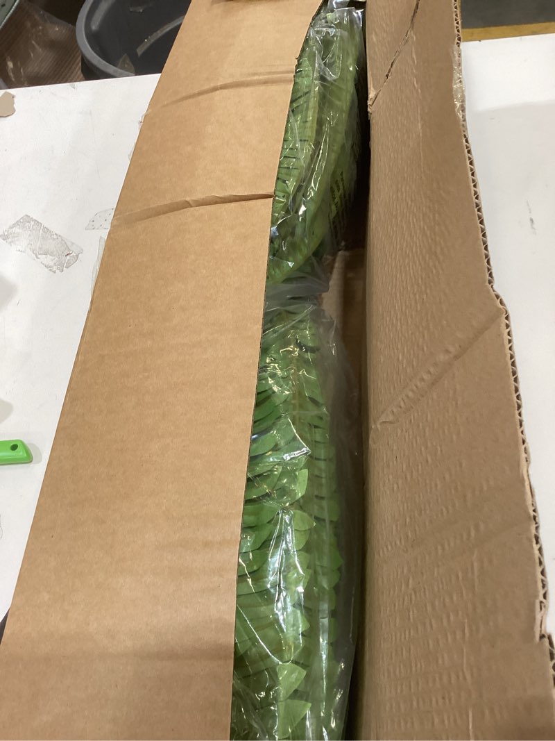 Condition photo showing Good Condition for dkaltm artificial boston fern bush- set of 2 large artificial ferns for outdoors, 45inch large faux ferns, suitable for office & living room decor, 55branches for each bouquet