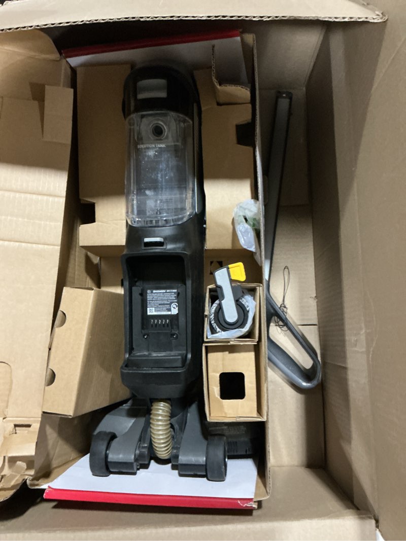 Condition photo showing As Is for Hoover ONEPWR Streamline Cordless Hard Floor Cleaner Machine, Portable Floor Cleaning Machine, Self Cleaning System, Wash and Dry Mode, Ideal for Hardwood, Luxury Vinyl, Tile and More Cordless Streamline