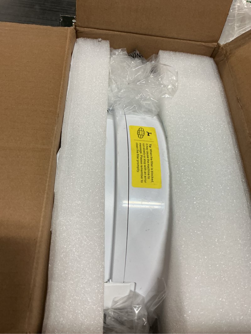Condition photo showing Good Condition for x1 cordless robotic pool vacuum, automatic pool cleaner with 45w dual-motor, ideal for inground above-ground flat pool, 2l debris capacity white and purple