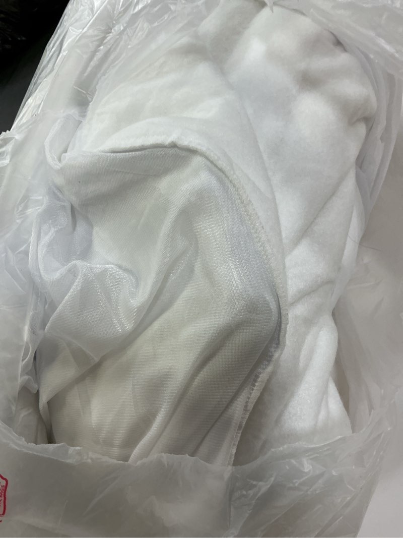 Condition photo showing As Is for Bwarm Premium Multi-Zone Electric Heated Mattress Pad King Size, 78" x 80", Dual Controllers, 9 Heat Settings, 1-12 Hours Auto Off, Individual Body and Feet Settings, Machine Washable