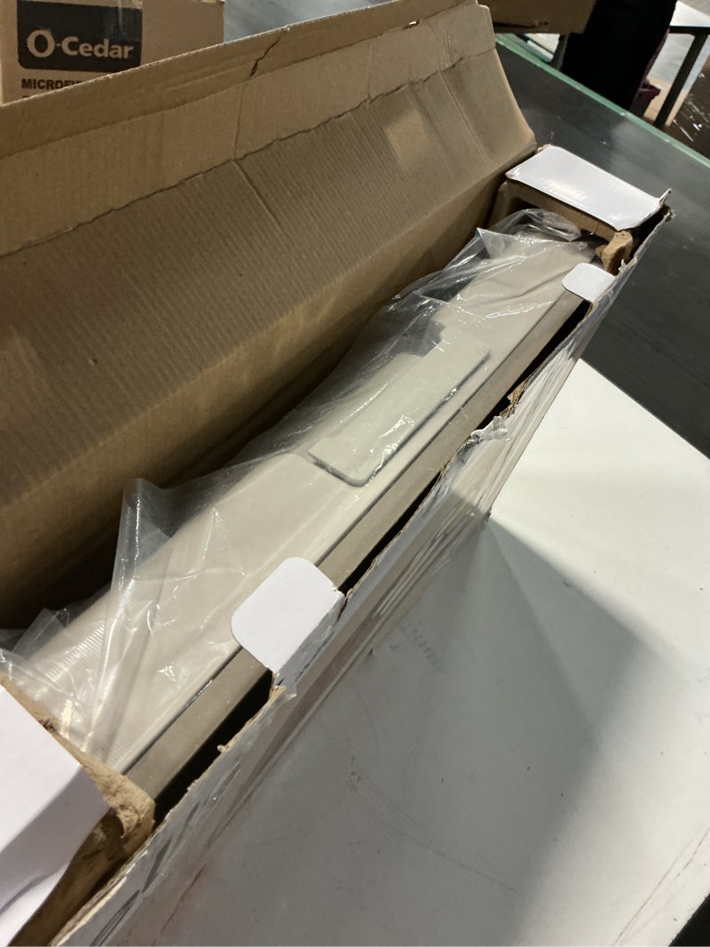 Condition photo showing Good Condition for bella 12" x 22" electric griddle with evergood™ ceramic nonstick coating, removable temperature probe, dishwasher-safe drip tray & cool touch handles, cook up to 15 eggs, 1500 watt, oatmilk 12" x 22" oatmilk