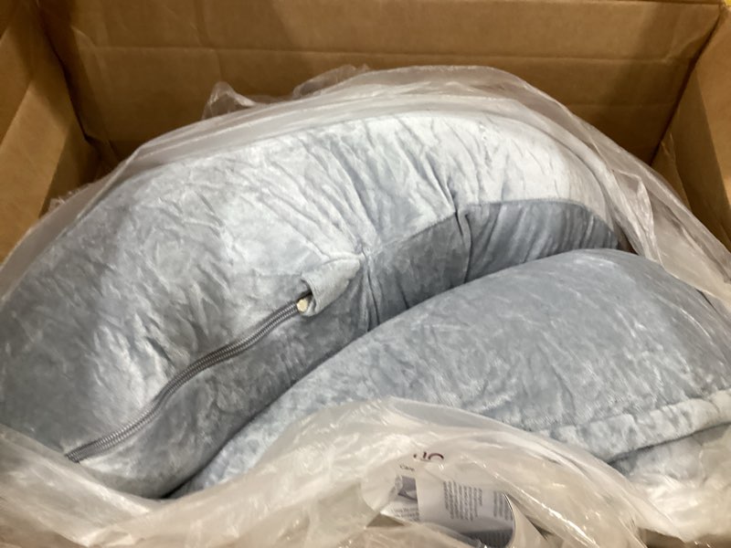 Condition photo showing Good Condition for momcozy pregnancy pillow for sleeping - u shaped full body maternity pillow | removable cover, support for back, legs, belly, hips for pregnant women, side sleeper, pregnancy gifts & essentials, 57 inch grey