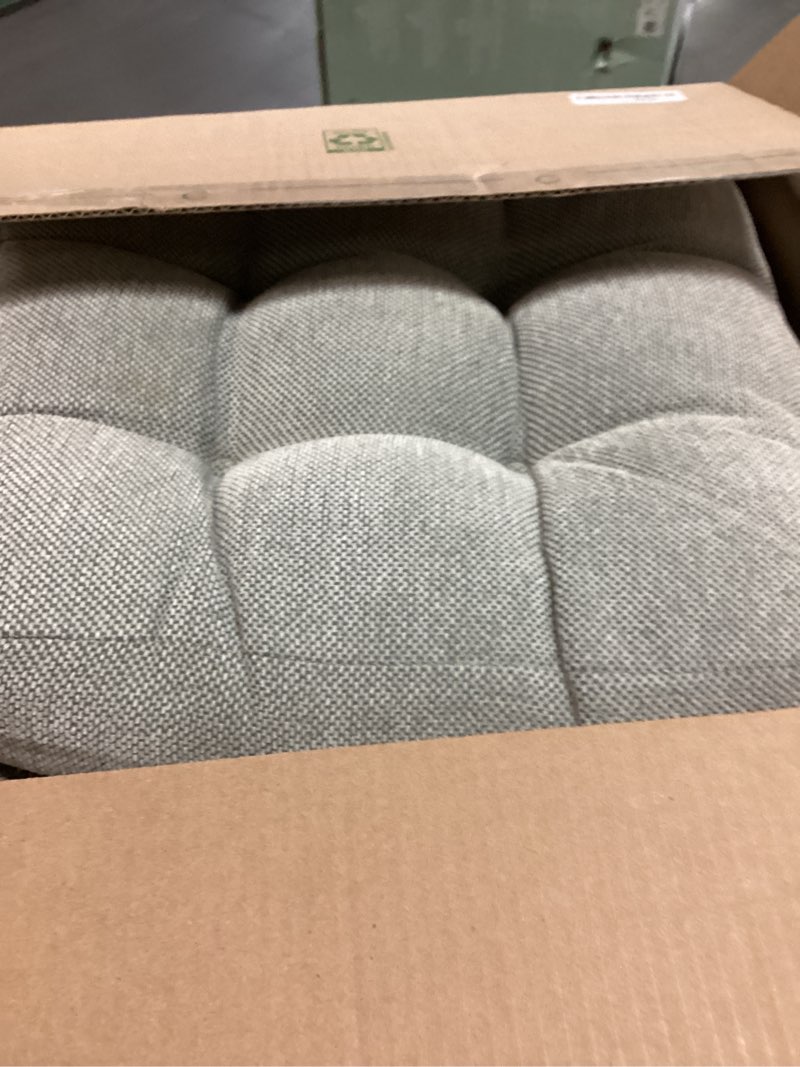 Condition photo showing Good Condition for Shinnwa Dining Chair Cushions Set of 4, Dual-Layer Memory Foam Kitchen Chair Cushions, Patented Design Seat Pads with Ties, 16.5 x 16.5 x 3.5in, 4 Pack, Beige 4 Count (Pack of 1) Beige