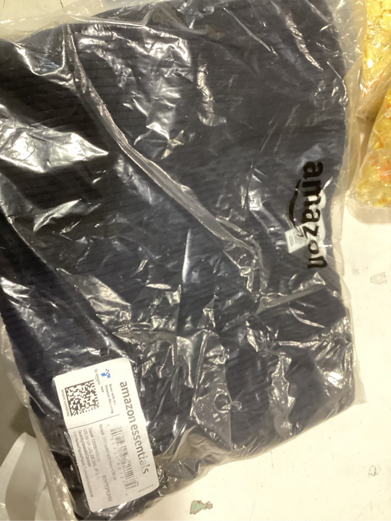 Condition photo showing Good Condition for Amazon Essentials Women's Long-Sleeve Sweater Fine Gauge Stretch Scoop Neck, Available in Plus Sizes 3X Navy