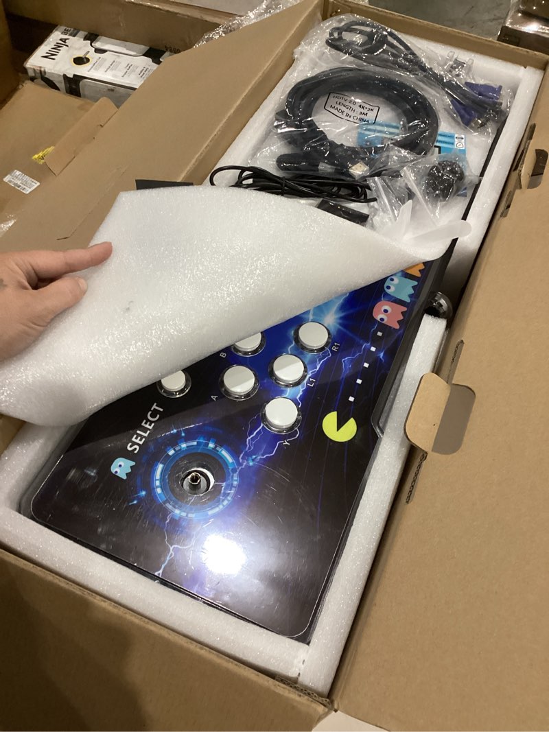 Condition photo showing Good Condition for regiisjoy 50000 in 1 pandoras box ultra arcade game console , retro game machine for pc & projector & 4k tv, 3d games, search/save/load/pause games, 1280x720,256g tf ultra whole
