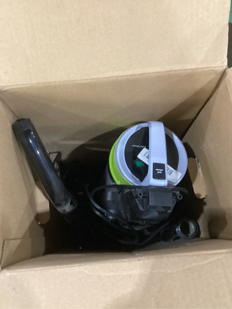 Condition photo showing As Is for Bissell 2252 CleanView Swivel Upright Bagless Vacuum with Swivel Steering, Powerful Pet Hair Pick Up, Specialized Pet Tools, Large Capacity Dirt Tank, Easy Empty Green