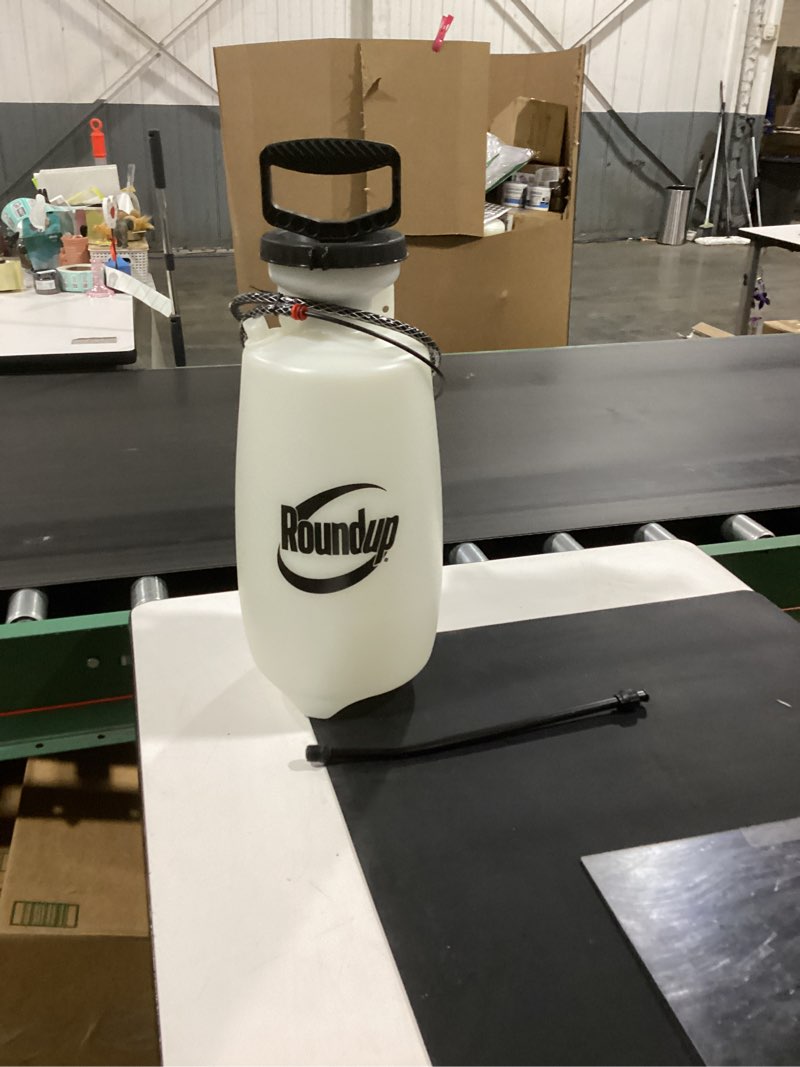 Condition photo showing New/Like New for roundup 190260 2-gallon lawn and garden sprayer for controlling insects and weeds or cleaning decks and siding 2 gallon sprayer