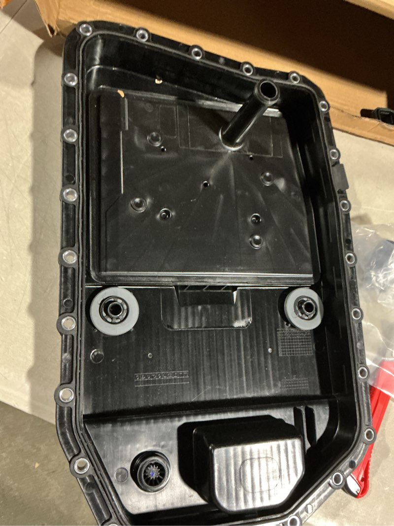 Condition photo showing As Is for zf genuine oem 6hp19 automatic transmission gearbox pan seal sump filter