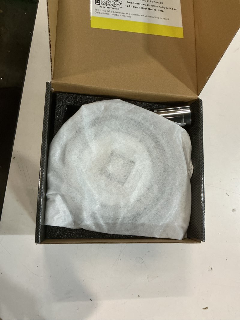 Condition photo showing Good Condition for shower faucet trim kit compatible with moen fit chateau valve only, pull-on push-off design knob handle, chrome