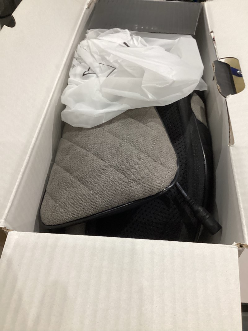 Condition photo showing Good Condition for Blue Elf Shiatsu Electric Neck Back Massager Pillow 3D Kneading with Heat for Shoulder, Lower Back, Foot, Leg Muscles Pain Relief Relax in Car Office and Home (Gray)