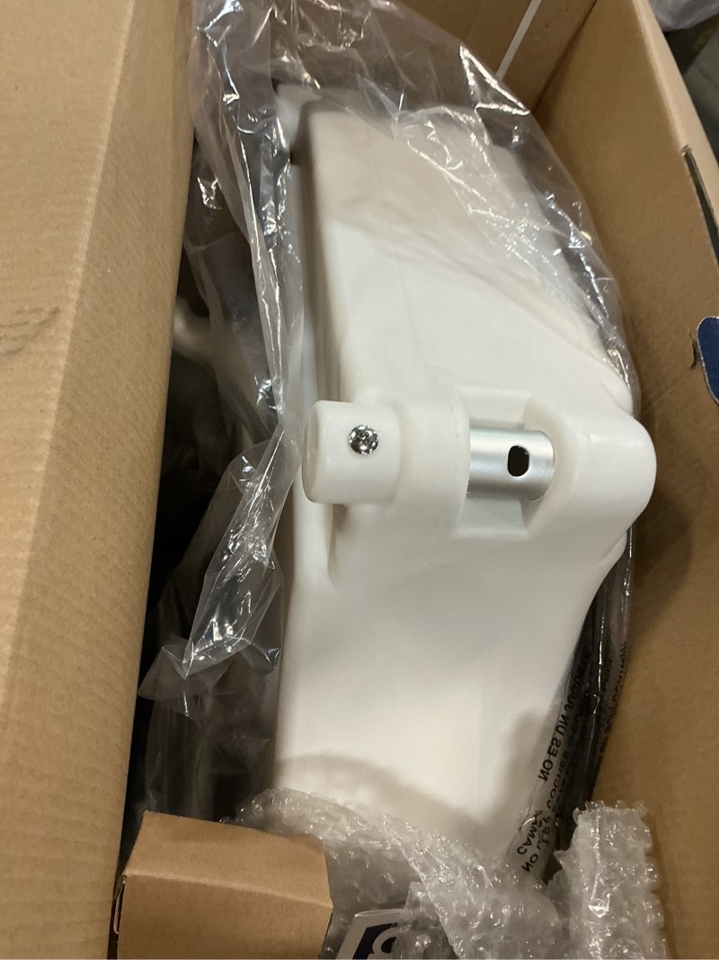 Condition photo showing Good Condition for drive medical 2-in-1 raised toilet seat with removable padded arms - elevated bathroom safety support - secure locking attachment - easy height assistance - durable plastic construction standard