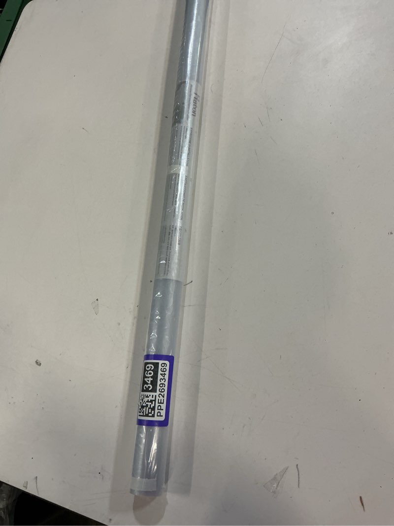 Condition photo showing New/Like New for Haton Window Privacy Film, Stained Glass Rainbow Film Decorative Window Clings, Static Cling Sun Blocking Stickers Decals Coverings Tint for Home Heat Control, Non-Adhesive 29.5" x 78.7" 29.5"x78.7" Clear