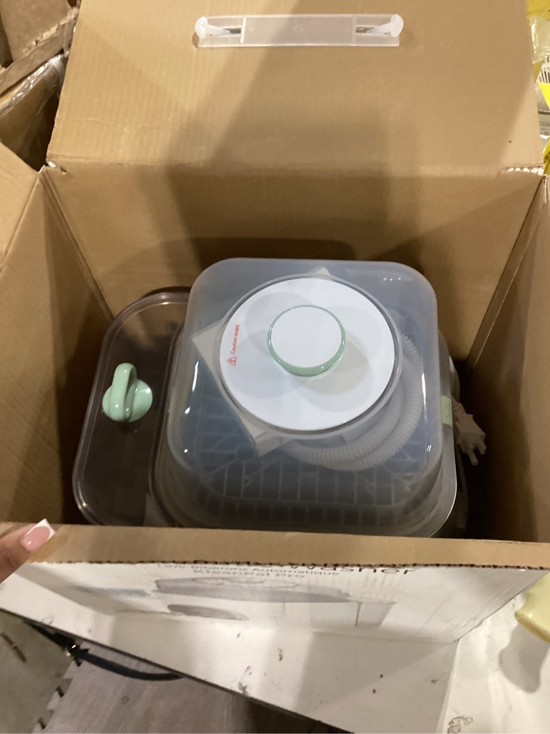 Condition photo showing As Is for momcozy kleanpal pro baby bottle washer, sterilizer & dryer - all-in-one cleaning machine for bottles, pump parts & baby essentials - time-saving & effortless care