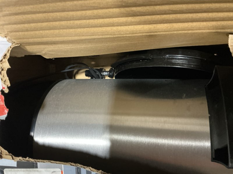 Condition photo showing As Is for Hamilton Beach 45 Cup Coffee Urn and Hot Beverage Dispenser, Silver Single-Spout