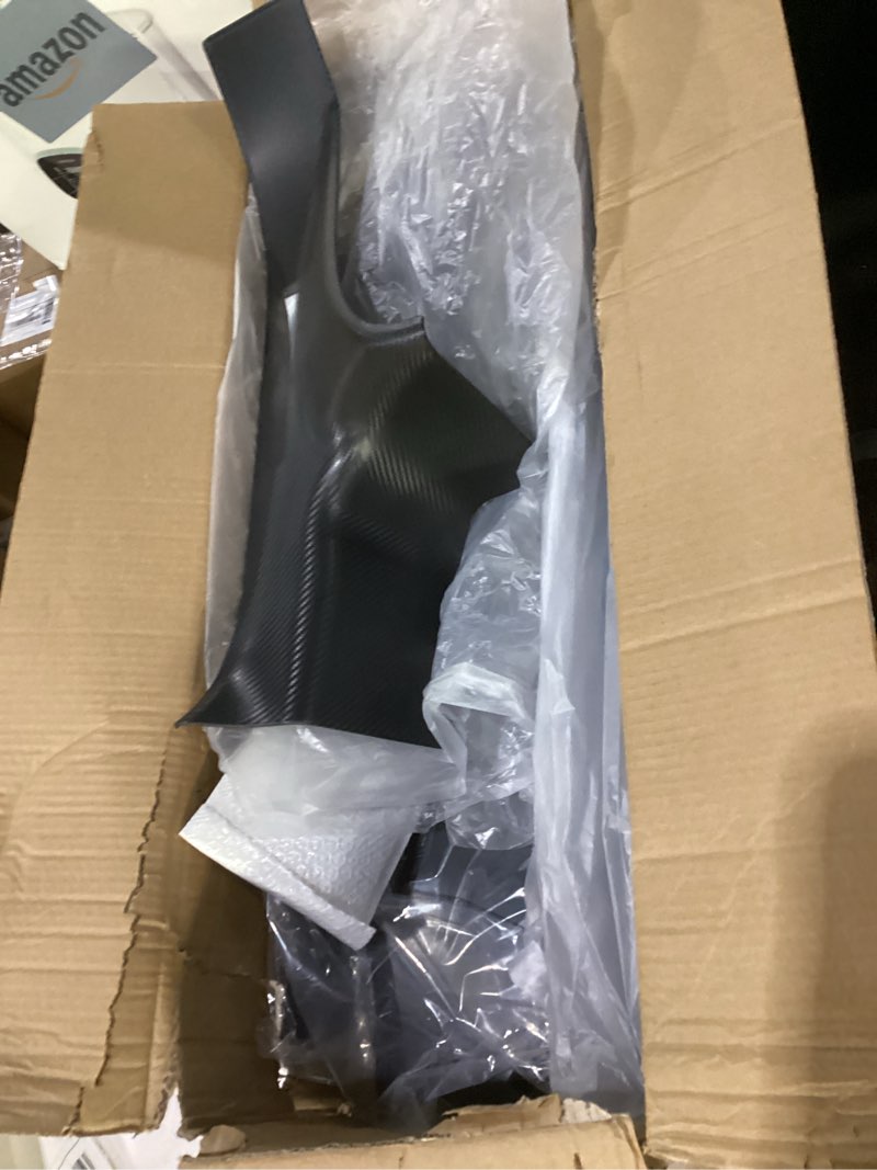 Condition photo showing Good Condition for 8Pcs Door Sill Protector for Tesla 2024 Highland Model 3 Front and Rear Door Pedal Kick Protection Carbon Fiber Friction Resistant Model 3 Interior Accessories
