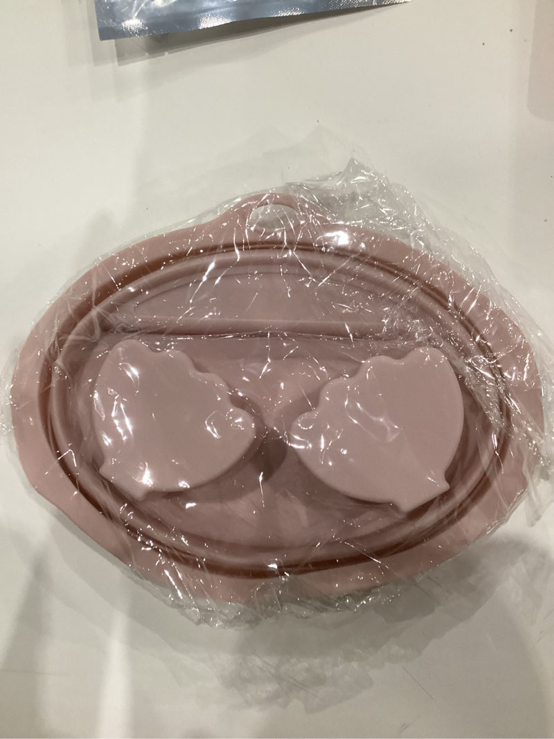 Condition photo showing As Is for Nail Soaking Bowl, Silicone Foldable Soak Off Gel Polish Dip Powder Manicure Remover Bowl, with Cuticle Pusher, Cuticle Peeler, Nail File
