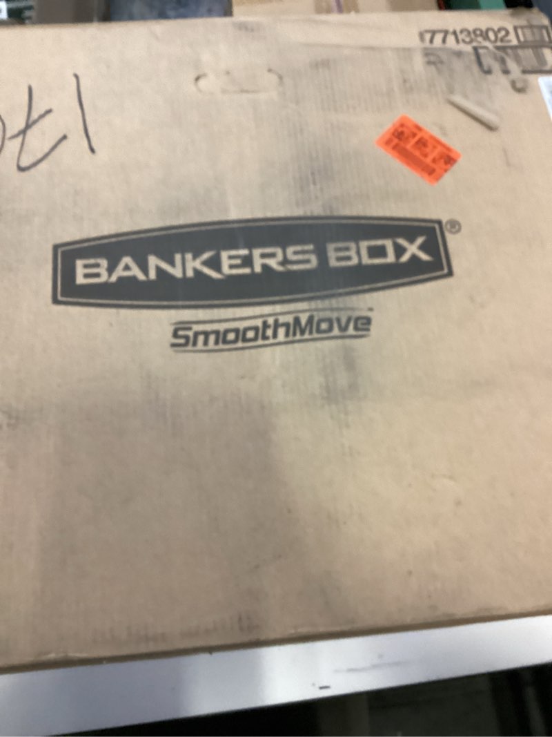 Condition photo showing New/Like New for Bankers Box Small Moving Box 15 Pack, Pre-Printed for Labeling, 16.5-in x 12.25-in x 12.675-in (7713802) Small Moving Boxes