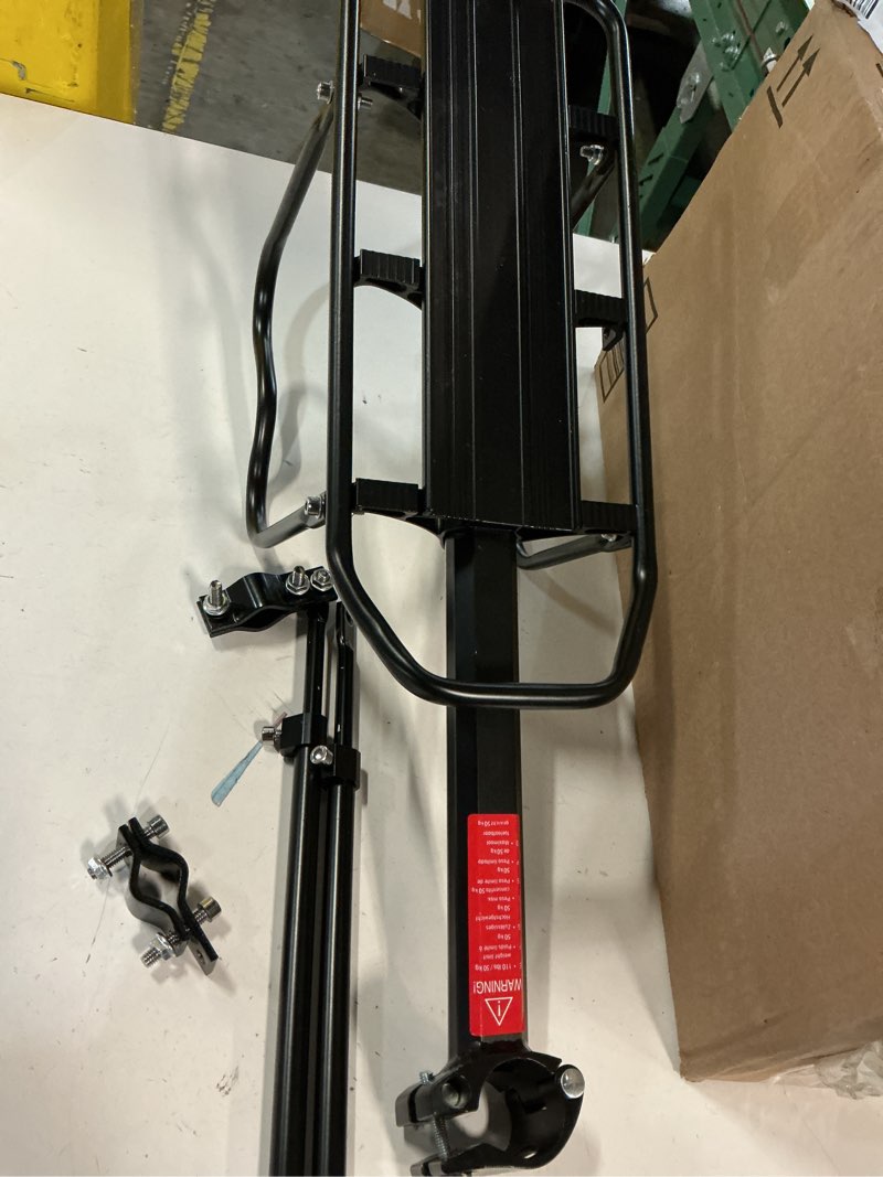 Condition photo showing As Is for addmotor quick release rear rack pannier for mtb e-bike foldable bike rack bike