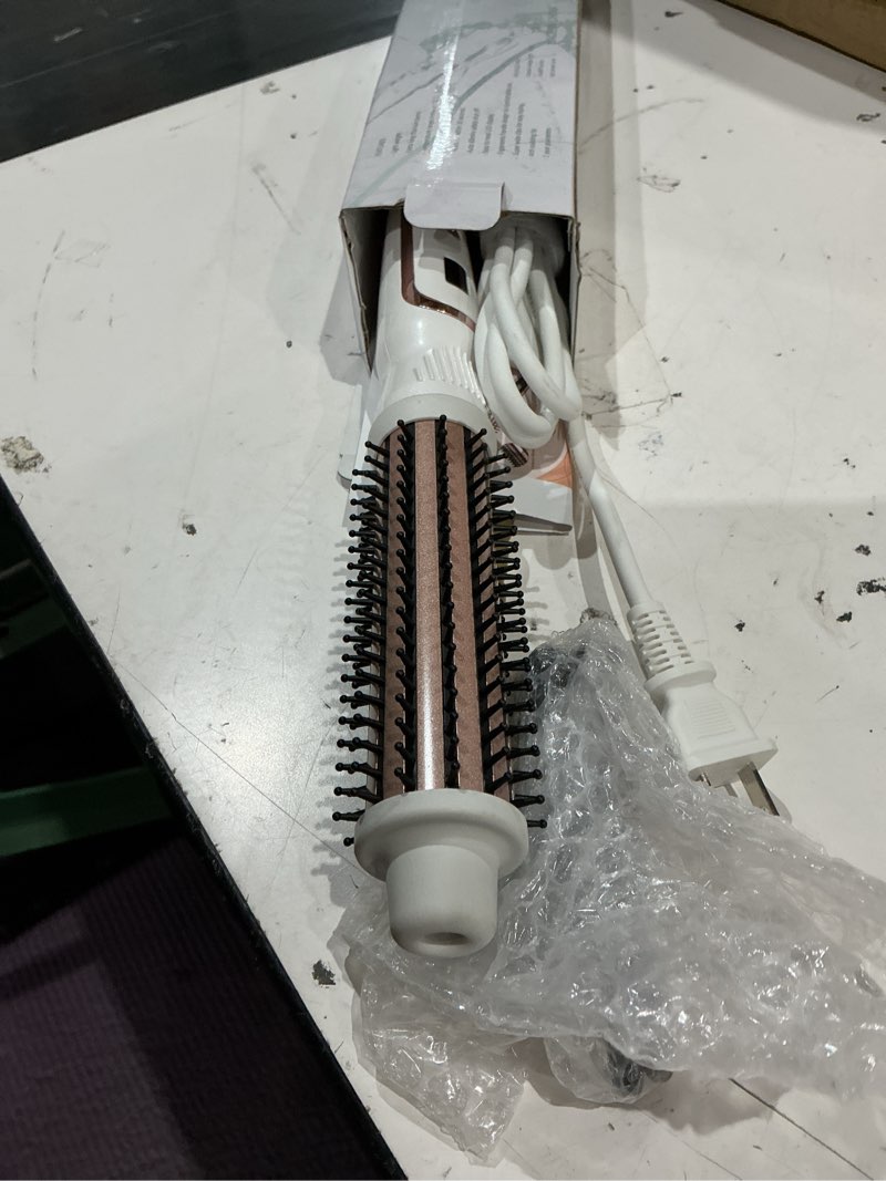 Condition photo showing Good Condition for thermal brush 1.25 inch curling iron volumizing heated round brush 1 1/4 inch ceramic tourmaline hea