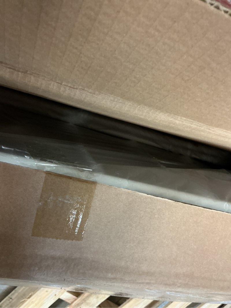 Condition photo showing New/Like New for TUSEER Metal Bed Frame Queen Size with Vintage Headboard and Footboard Platform Base Wrought Iron Bed Frame (Queen,White) Queen White