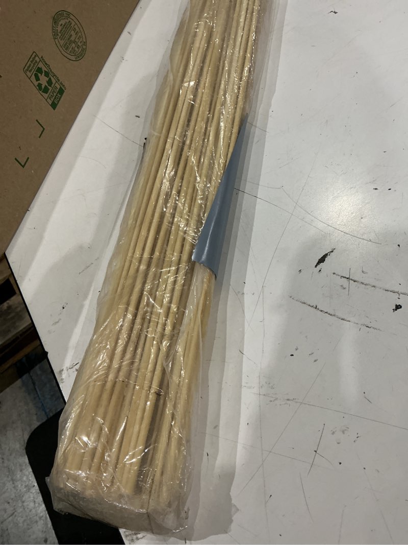 Condition photo showing Good Condition for 70pcs marshmallow roasting sticks,30 inch marshmallow sticks for fire pit | wood bookmark for men cool book marks box set gifts for men readers kids