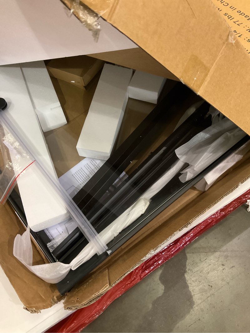 Condition photo showing As Is for shower door