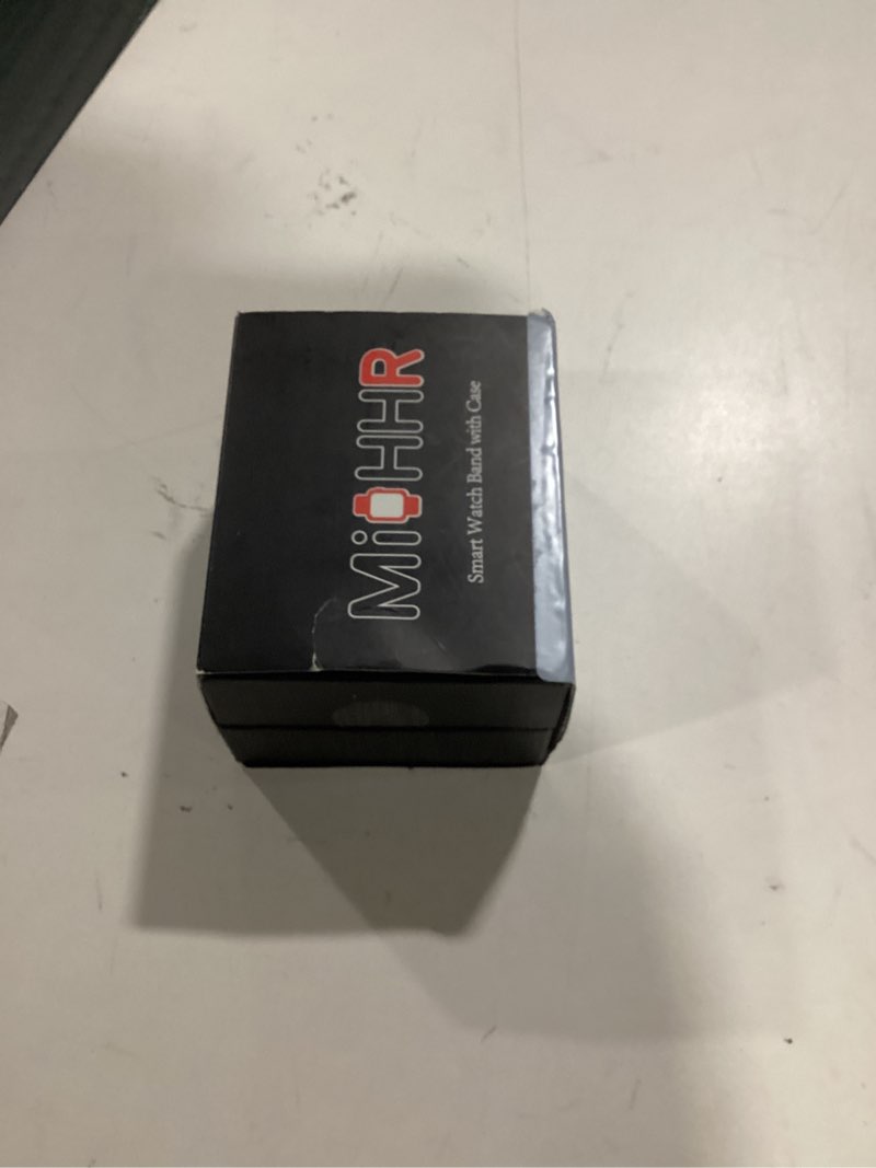 MioHHR Stainless Steel Watch Band with Case Compatible with Apple Watch Series 9/8/7(45mm),Rugged St