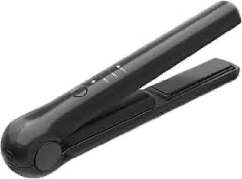 Cordless Hair Straightener, Portable Flat Iron 4 Temperature Options and 20S Fast Heating, Long-Life