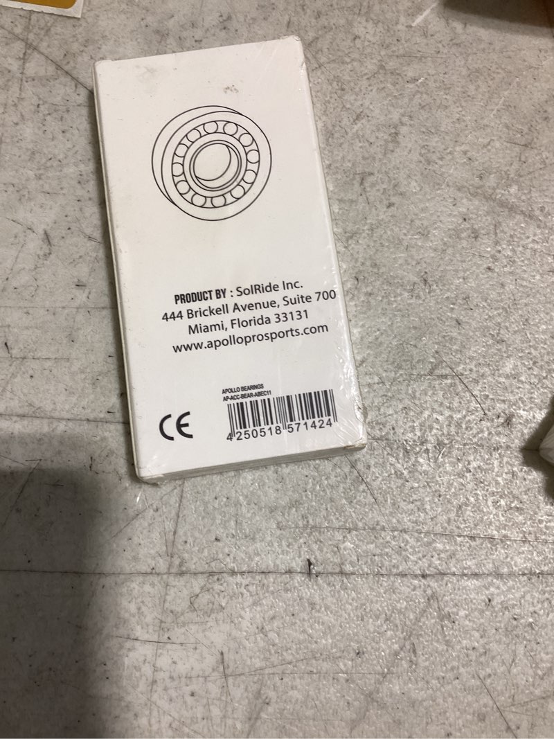 Condition photo showing New/Like New for apollo accessory steel ball bearings abec 11