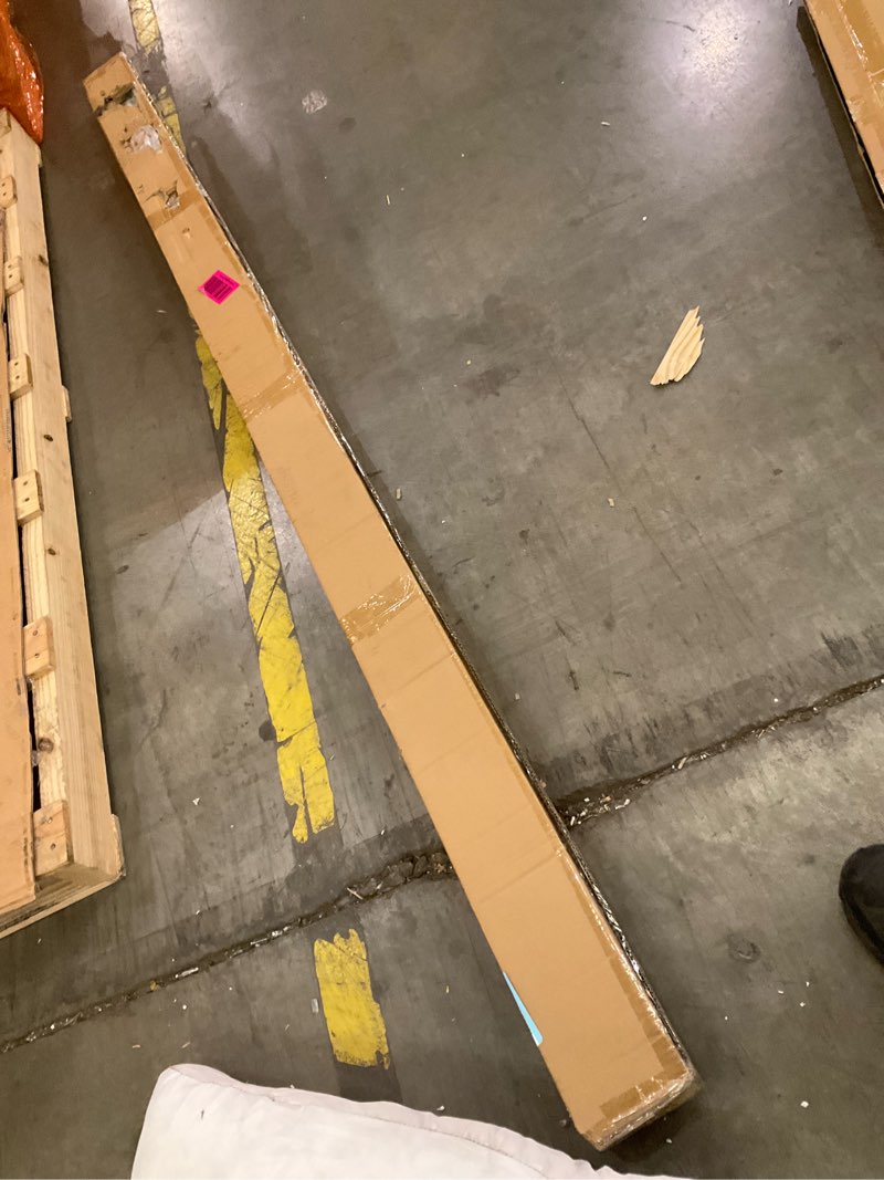 Condition photo showing As Is for ANTLUX 110W 8FT LED Wraparound Ultra Slim Strip Lights, 12600 Lumens, 6000K, 8 Foot LED Garage Warehouse Light, No Glare, Flush Mount Office Ceiling Lighting Fixture, Fluorescent Tube Replacement