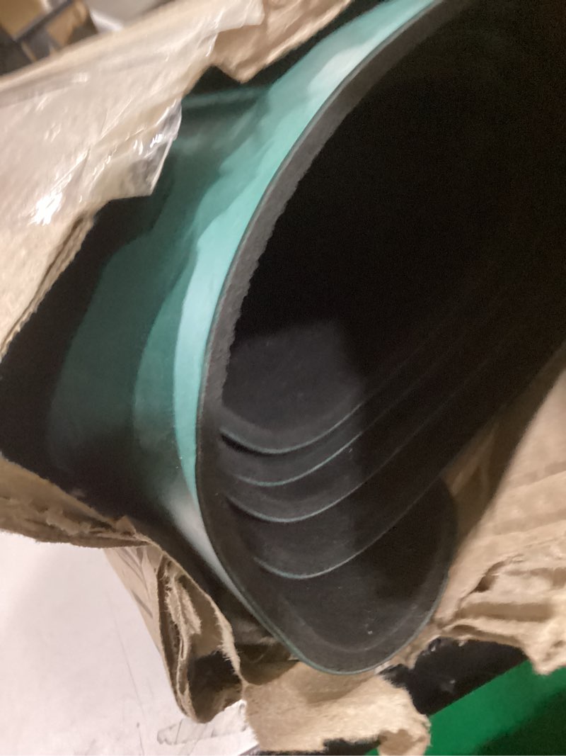 Condition photo showing Good Condition for Tatago Hot Yoga Mat Non Slip-Professional Grade Natural Rubber Yoga Mat, Pliates Mat, Stretching Mat or exercise mats for home workout. Nonslip for Hot and Sweaty Classes. Includes Yoga Strap for Carrying and Stretching too. Green 72 Inch