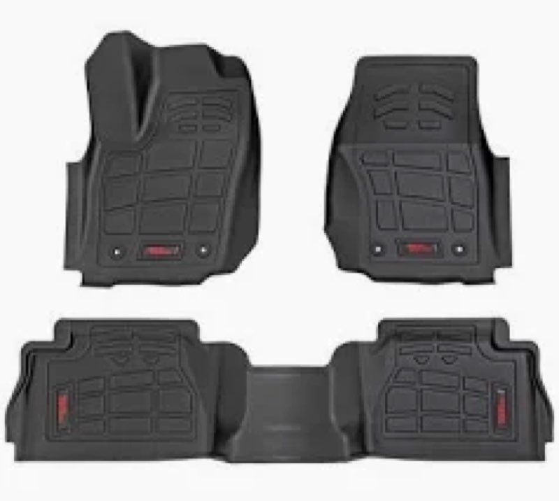 Fit for 2024-2026 Toyota Tacoma All-Weather Floor Mats, Fit Double Cab Only ( similar 
