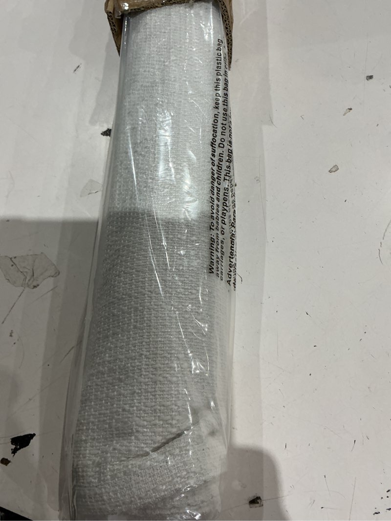 Condition photo showing Good Condition for no tools no drill cordless roman shades for indoor windows 100% blackout, for window size 26" w × 64" h white white 26" w × 64" h