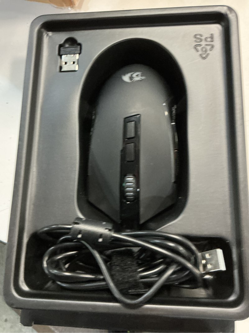 Condition photo showing Good Condition for redragon m693 wireless gaming mouse, 8000 dpi mice w/ 3-mode connection, bt & 2.4g wireless, 7 macro buttons, reliable power capacity for pc/mac/laptop standard black