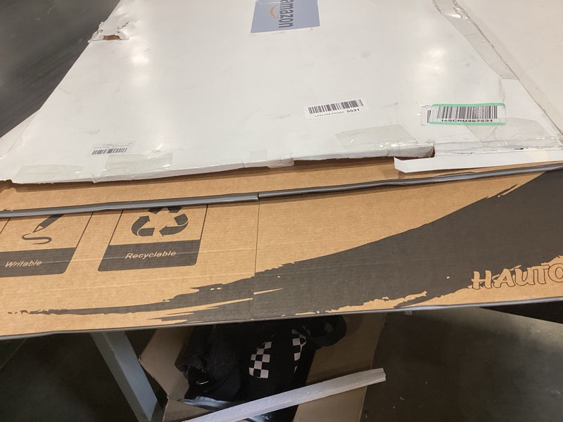 Condition photo showing Good Condition for hautoco 36'' x 48'' trifold poster board 2 pack large tri fold project boards white corrugated presentation cardboard for science fairs, school projects, event displays, business