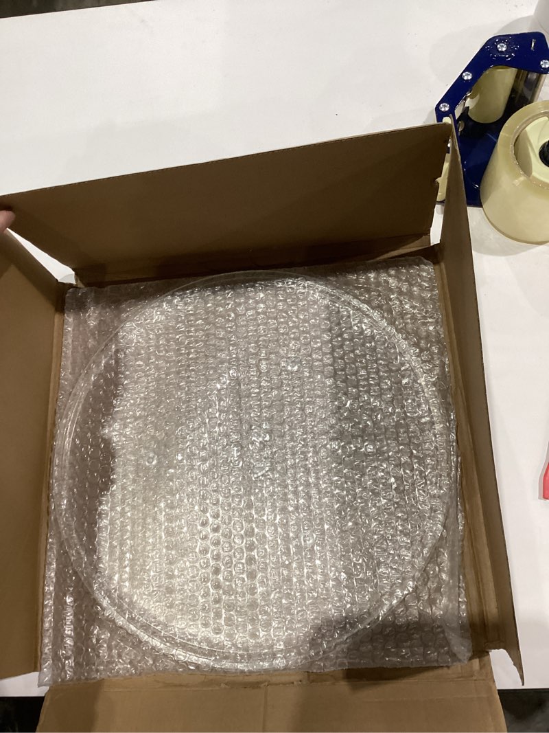 Microwave glass turntable