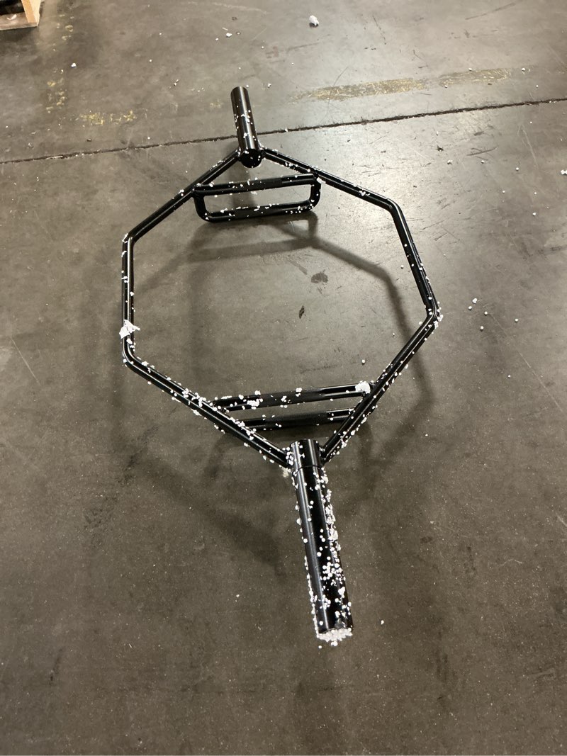 Condition photo showing Good Condition for CAP Barbell Olympic Trap Bar | Multiple Grip Options Combo Grip Black