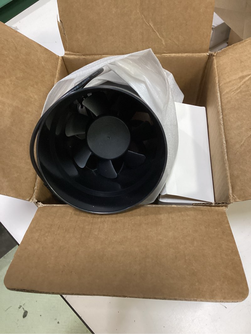 Condition photo showing Good Condition for vivosun 4" inline exhaust fan & speed controller, low noise workshop 130 cfm duct fan for hvac ventilation, vent booster fan in grow tents, basements, bathrooms, kitchens, attics and 3d printer 4" pro