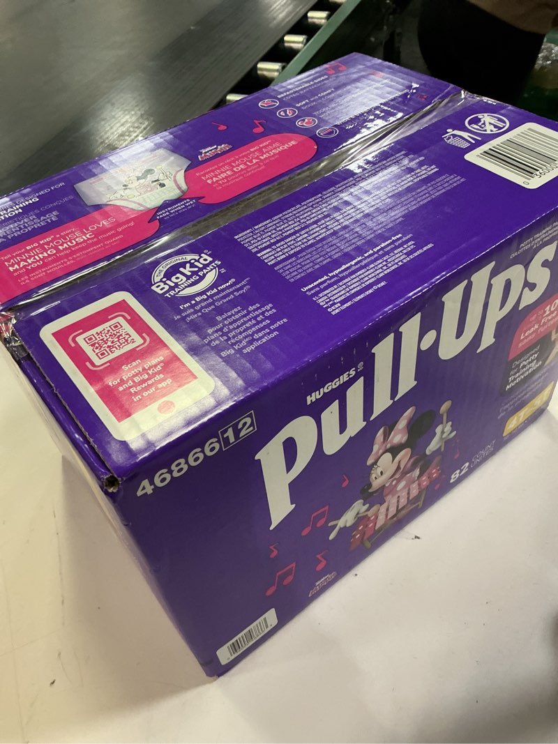 Condition photo showing New/Like New for Pull-Ups Girls' Learning Designs Training Pants Econ+ Pack - Size 4T-5T - 82ct