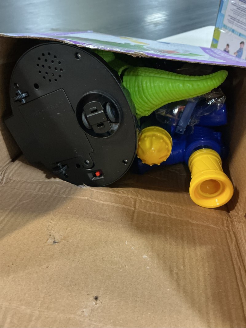 Condition photo showing Good Condition for dinosaur shooting toys for kids 3-5 years, movable target shooting games with 2 air pump launcher, interactive competition game gift for boys and girls ages 3 4 5 6 7 8 years old 2 pump launchers