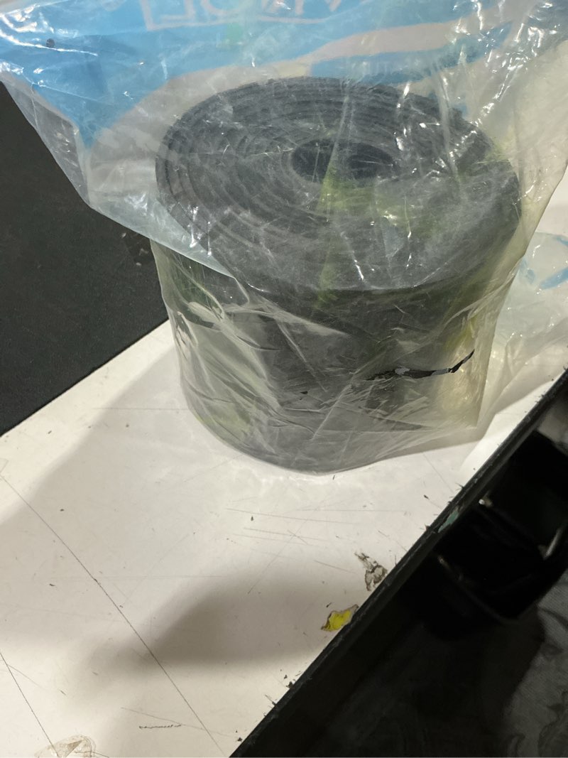 Condition photo showing Good Condition for devnol neoprene rubber strip 1/8 (.125)" thick x 4" wide x 10'long grade 65a for gasket, surface protection, sealing 1/8" x 4" x 10'