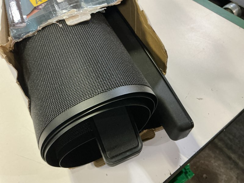 Condition photo showing As Is for spri slide board (71" l x 20" w) with end stops, sliding booties, mesh carrying bag and exercise guide for low impact balance training (skating, hockey)