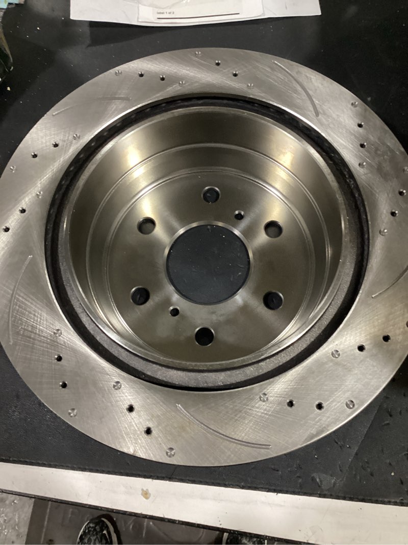 Condition photo showing Good Condition for (similar/unknown vehicle) acdelco silver rear brake rotor 18a1412a | gm 19241820 brake rotors for select cadillac escalade, chevrolet avalanche, express, chevy silverado, suburban, tahoe, gmc yukon, sierra, and more
