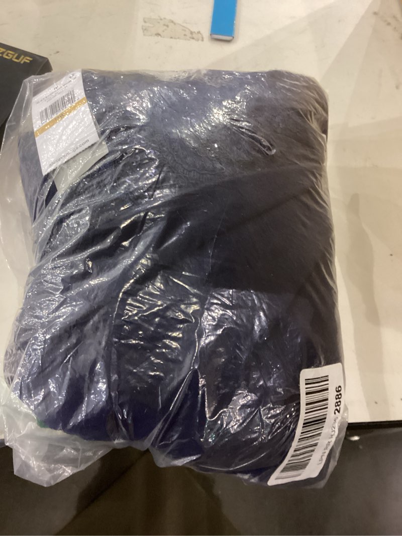 Alex Evenings womens Plus-size Midi Length V-neck Shift With Sleeves Special Occasion Dress, Navy To